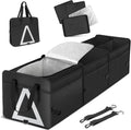 Black 85 L Collapsible Car Trunk Organizer with Cooler Bag A6514
