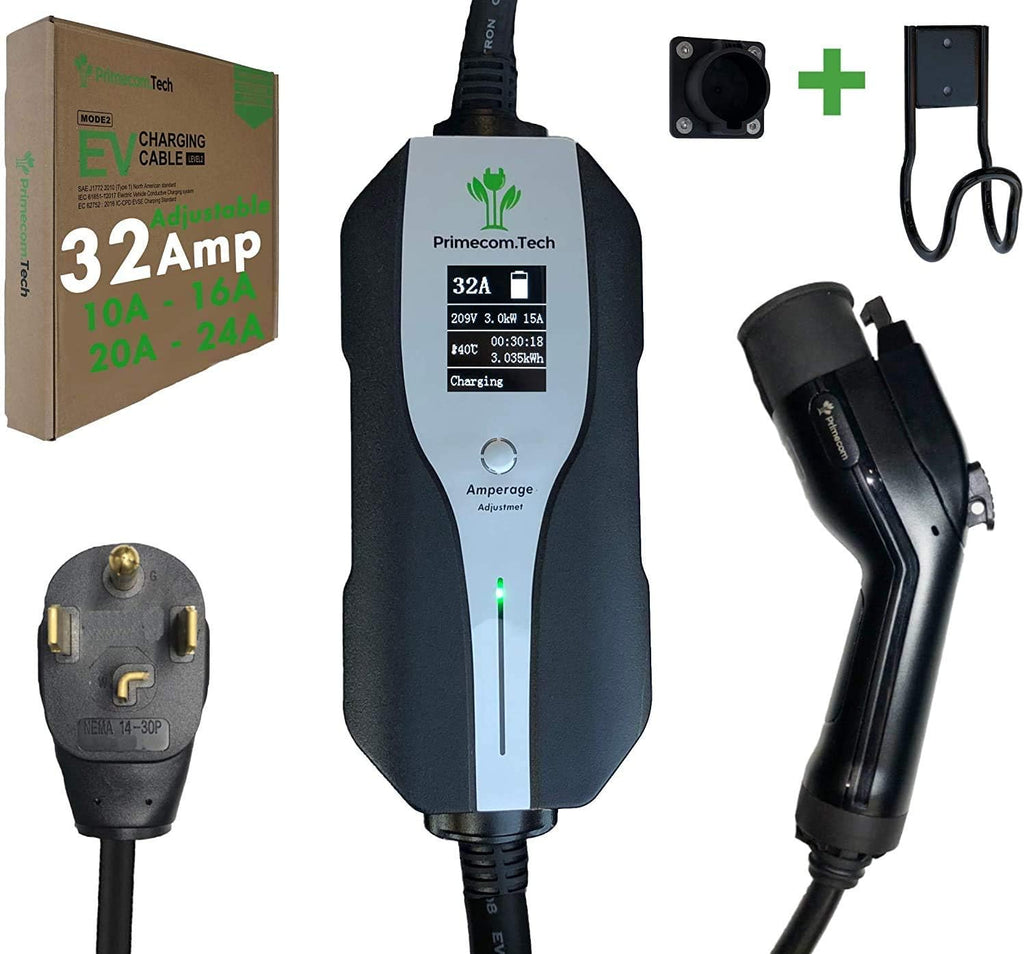 Level 2 Electric Vehicle Charger with 30Ft Cable P51689
