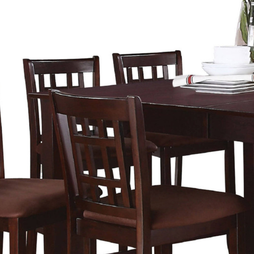 Walnut Brown Counter Height Table T533192