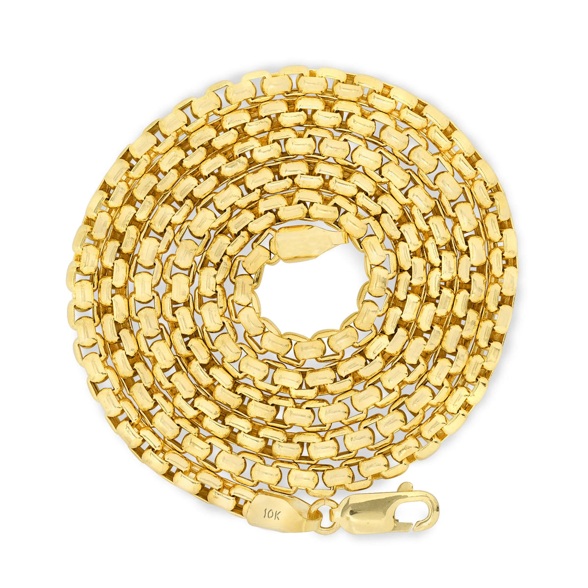 10k Yellow Gold 3mm Rolo Chain Pendant Necklace 16" - 30" G221472