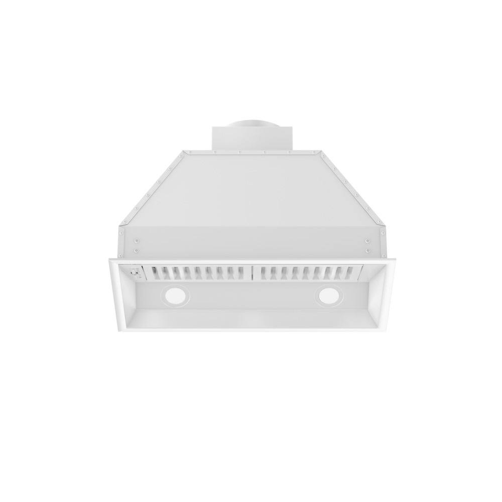 28 in. 400 CFM Remote Blower Range Hood Insert in Stainless Steel X9214