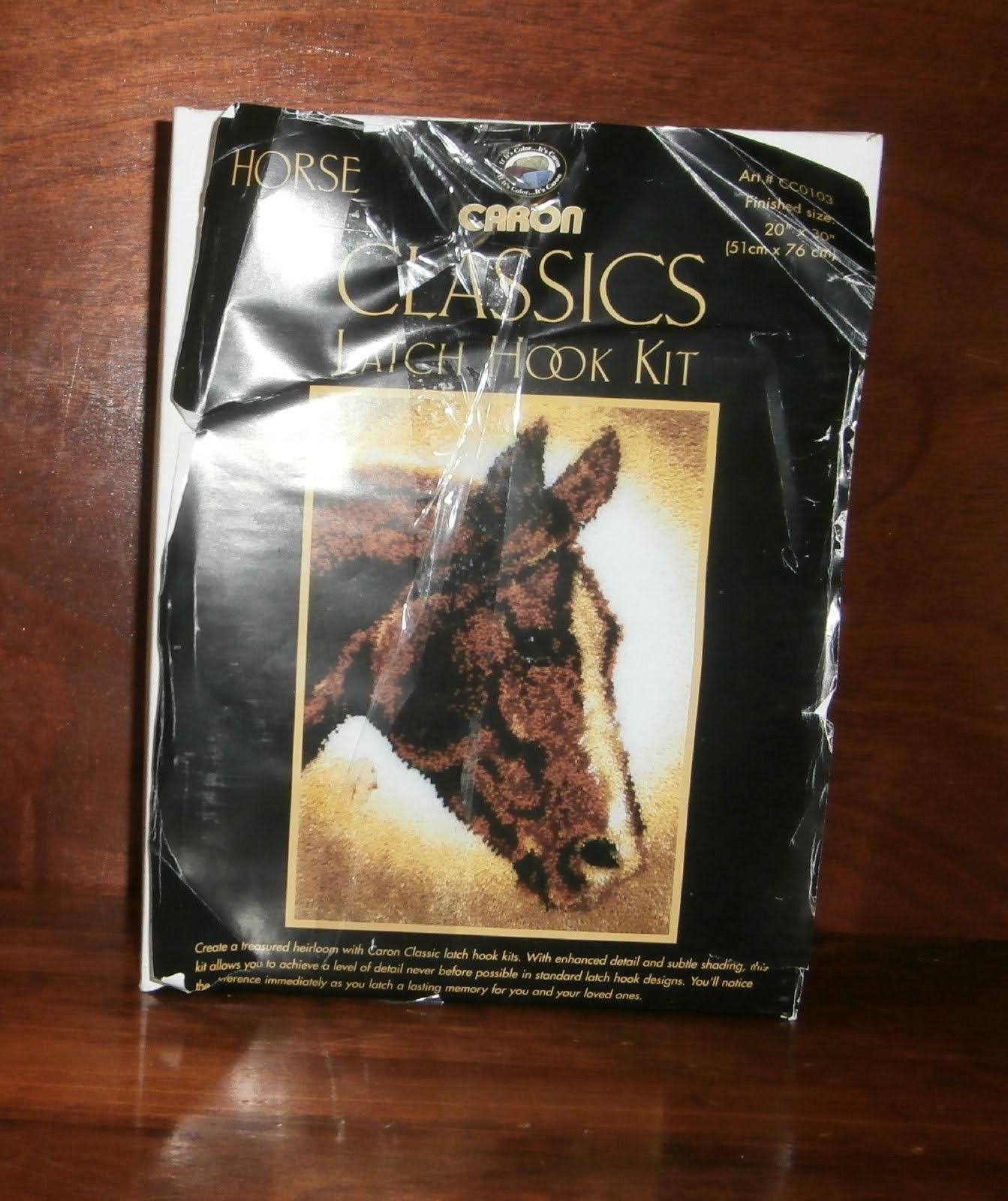 Latch-Hook Kit, Horse, 20 x 30 G14427