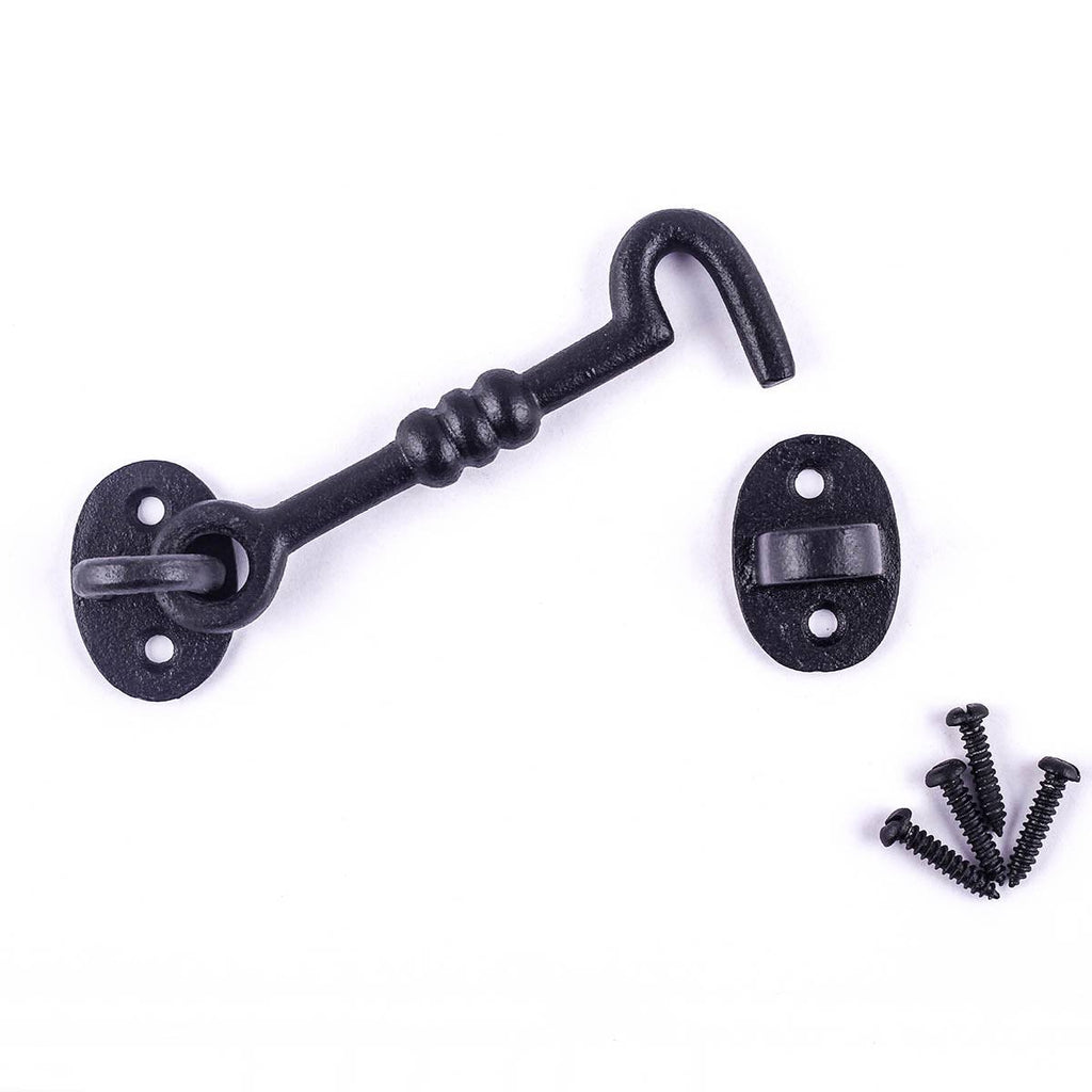10 Cabin Hook Eye Door Latch Iron A199380