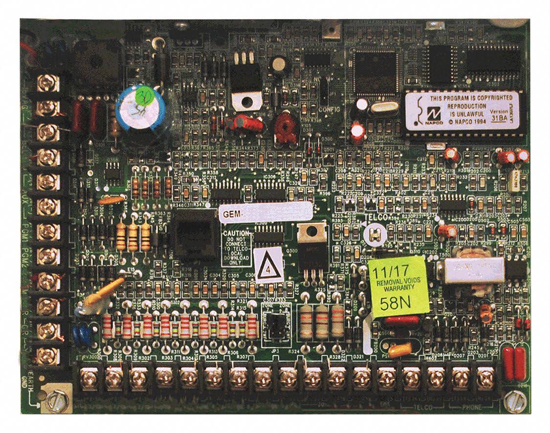 Control Panel Board, max. Number Zones 96 F267928