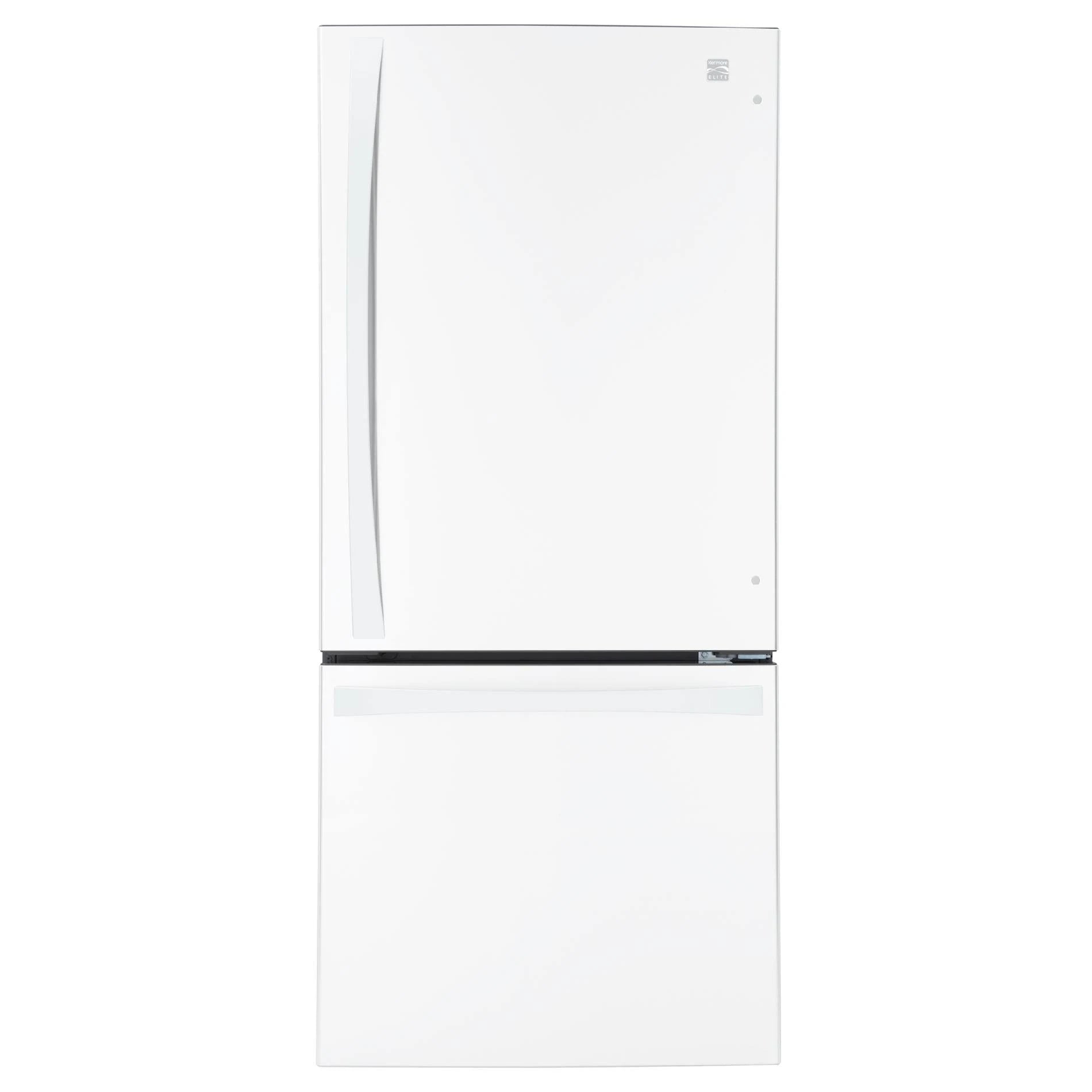 White 22.1 cu ft Bottom-Freezer Refrigerator B929