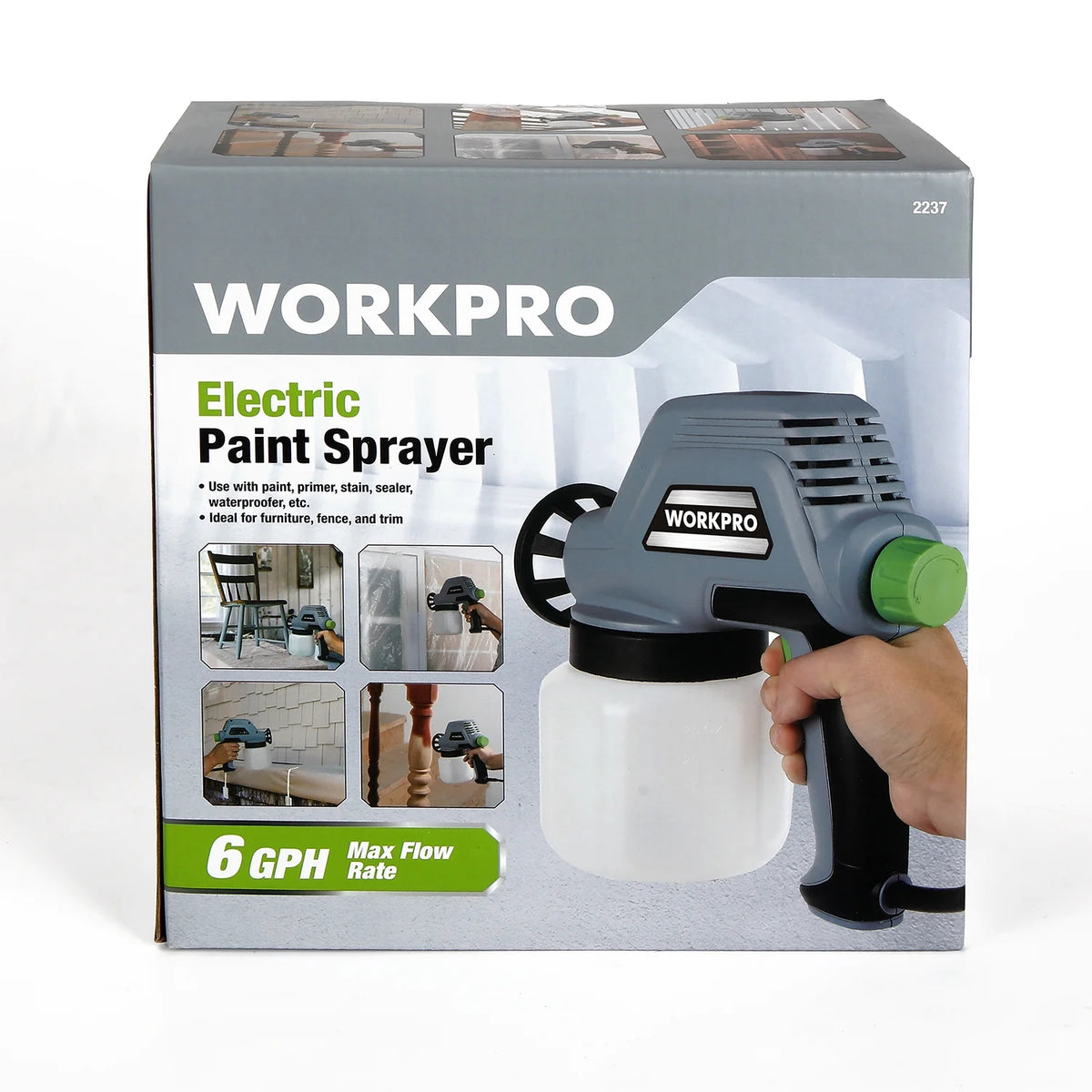 Electric Paint Sprayer with 0.8mm Nozzle, 120 Volt Q3167