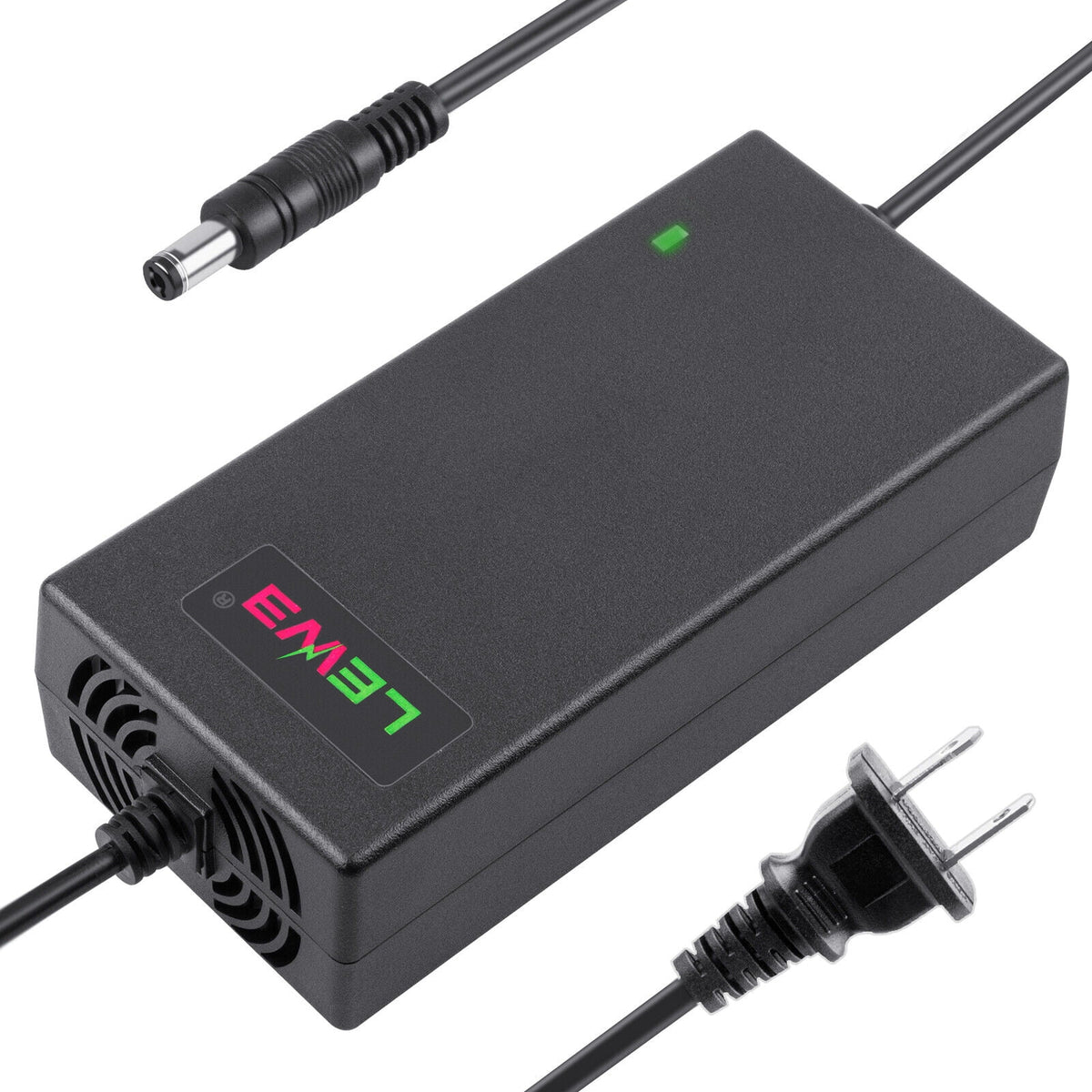54.6V 2A Power Charger for 48V Electric Bicycles E-bike Lithium Battery T992558