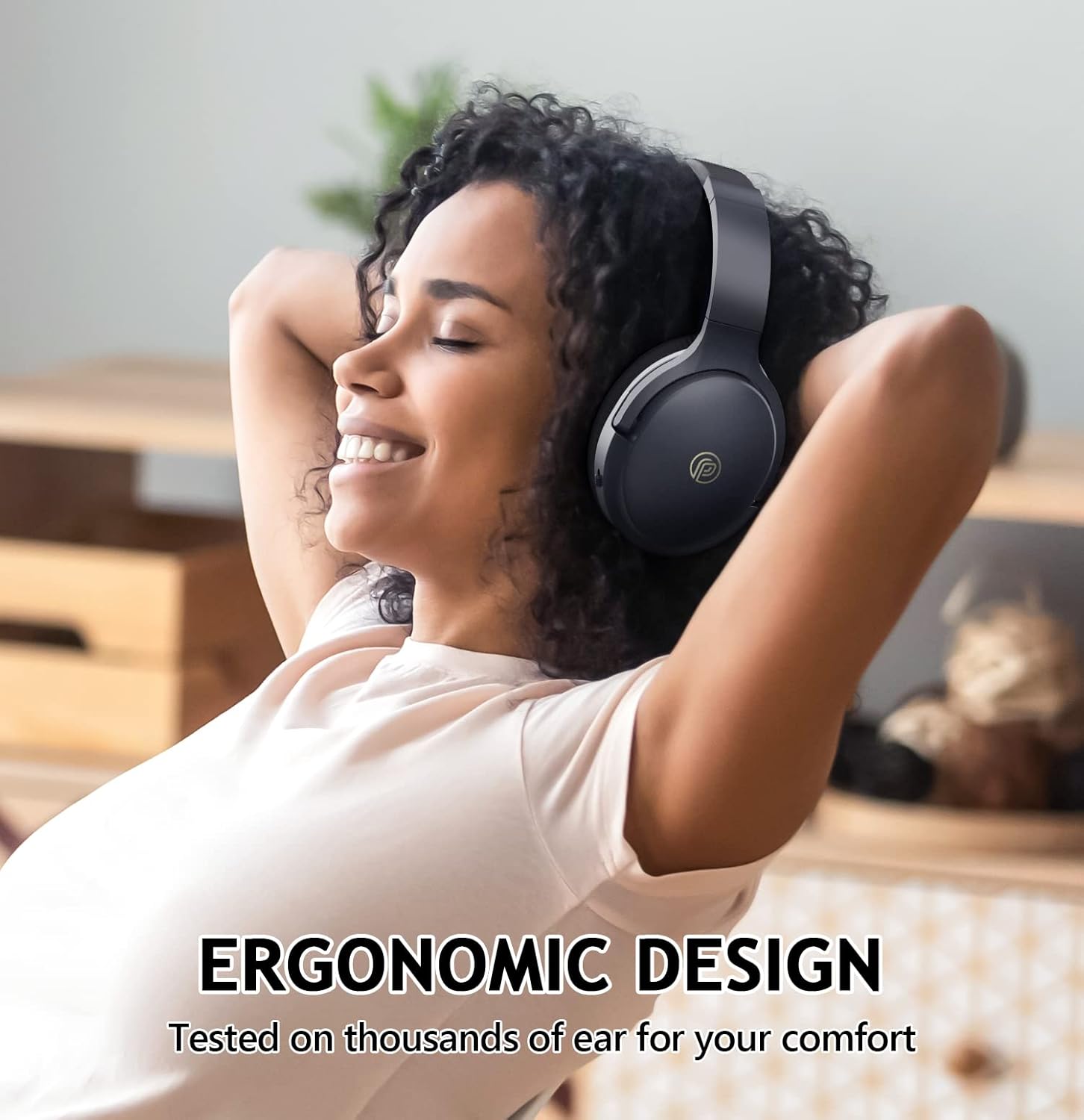 Wireless Over-ear Noise Cancelling Headphones with Microphone N31899