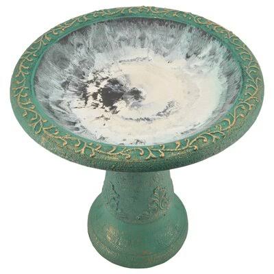 Green Birdbath V344074