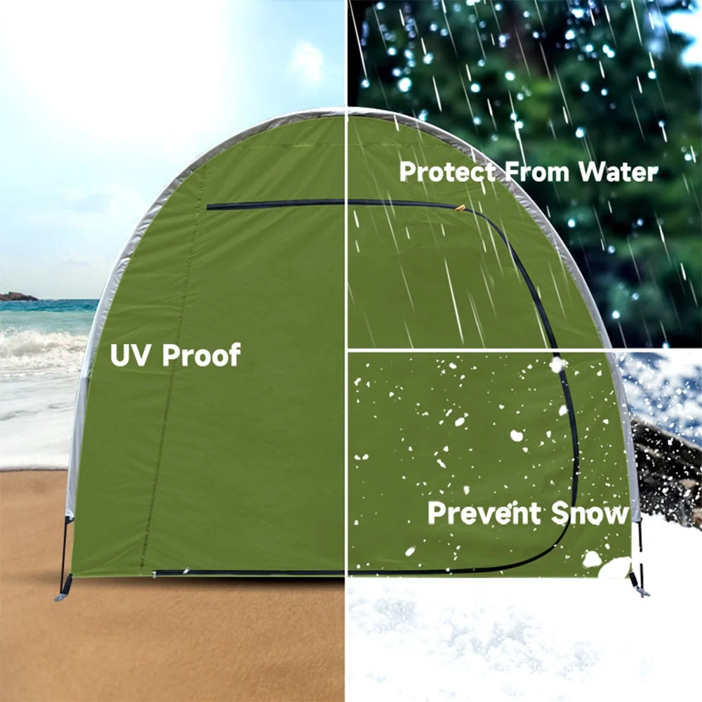 Tent Fabric Shed Waterproof 210d Easy Assembly C29815
