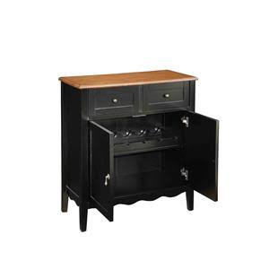 Vintage Blue Wine Cabinet V4857