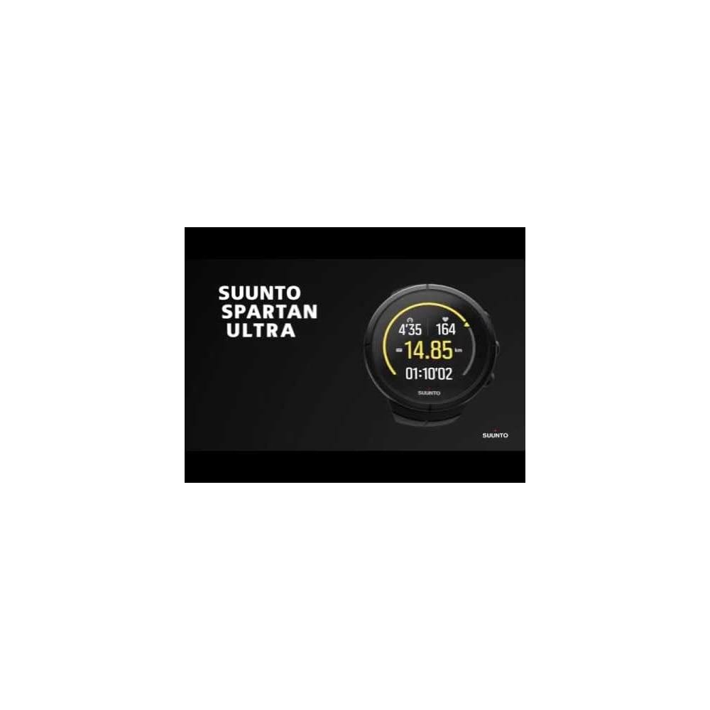 All Black Titanium Suunto Spartan Ultra V8288
