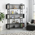 Black 5-Shelf Bookshelf I64125