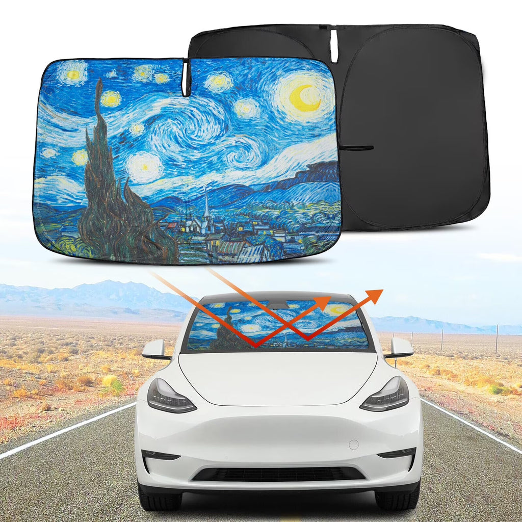 Car Windshield Sun Shade Cover Q43218