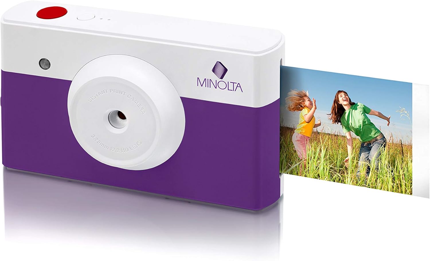 Charcoal 2 in 1 Instant Print Digital Camera & Bluetooth Printer T41845