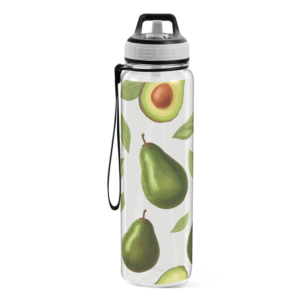 32oz Tritan Clear Water Bottle with Straw U863