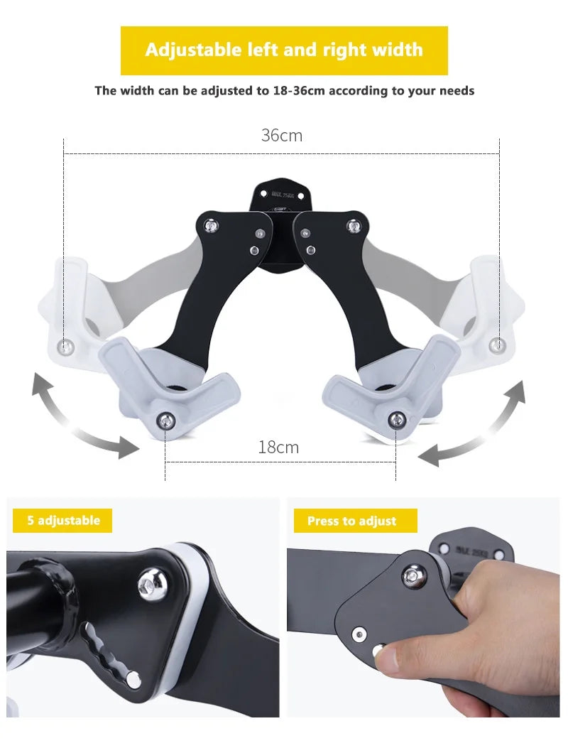 Bike Wall-Mounted Vertical Garage Storage Horizontal Adjustable Hook Y2104