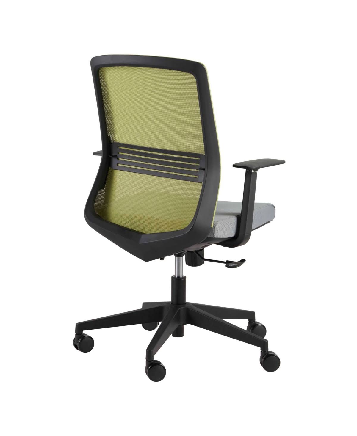 Orange Office Chair with Adjustable Arms P206455