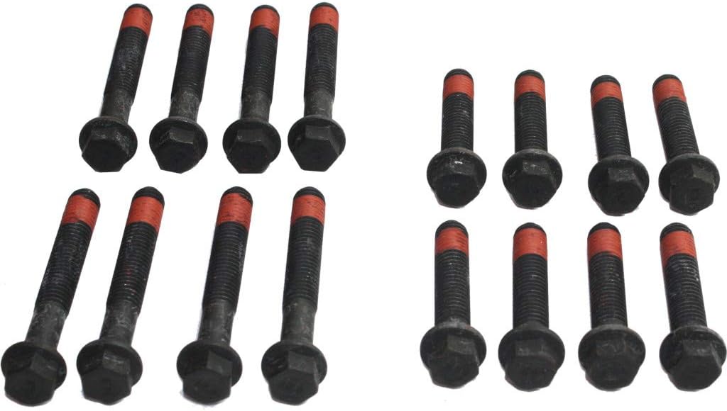 Cylinder Head Bolt Set of 16 for 3.8L OHV Engine H128