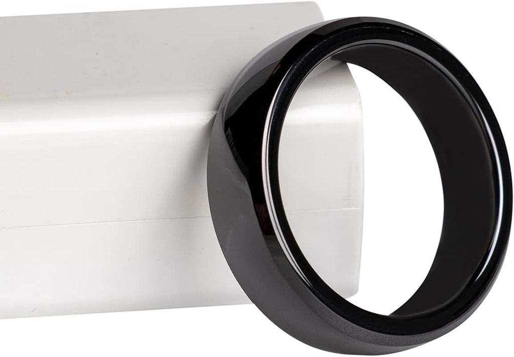 Black RFID NFC Ceramic Ring Key Accessory (22mm) H794
