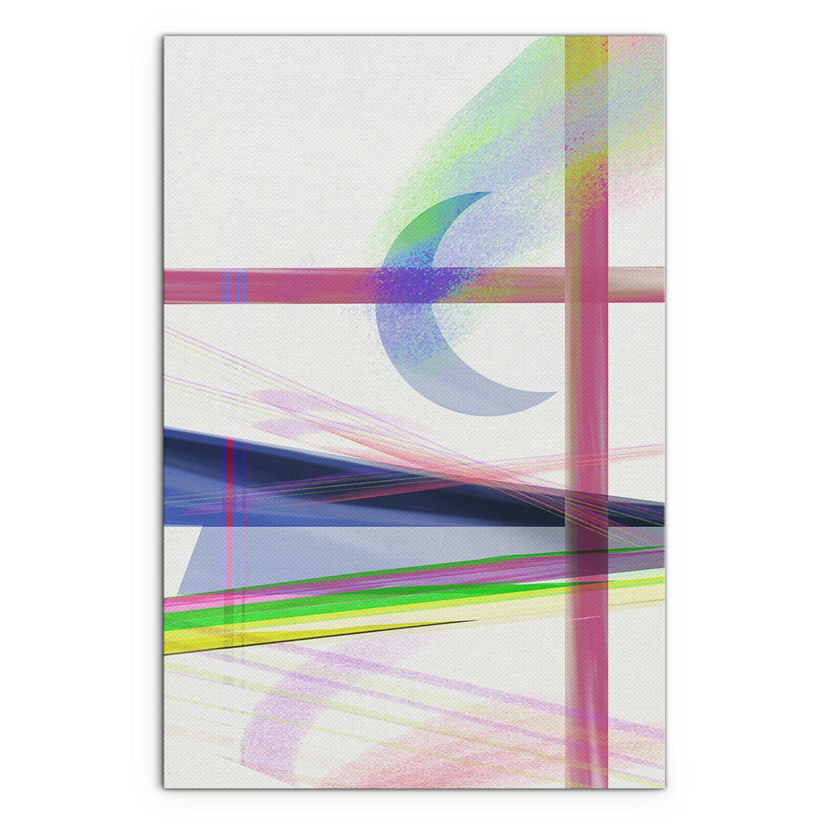 Multi-Color Stretched Canvas E454375