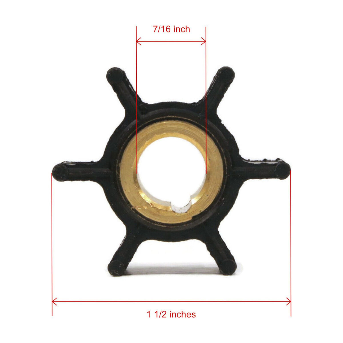 Water Pump Rebuild Kit for 6 HP Motorboat N556917