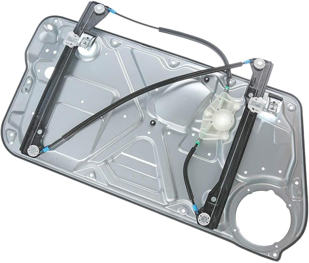 Power Window Regulator without Motor Compatible with Volkswagen Beetle 1998-2010 Hatchback Front Passenger Side Pack of 2 S783