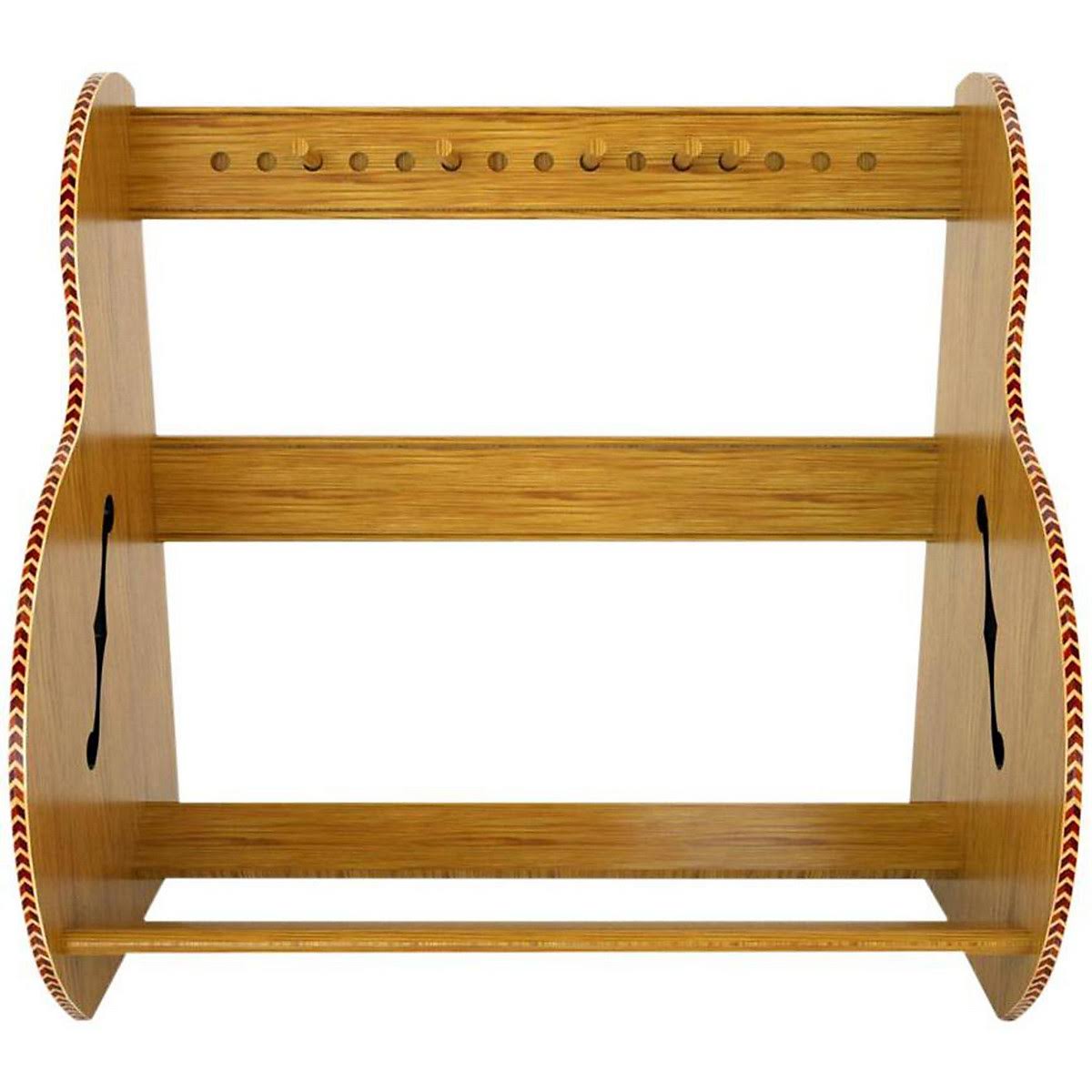 Red Oak Short Size Guitar Case Rack B11560