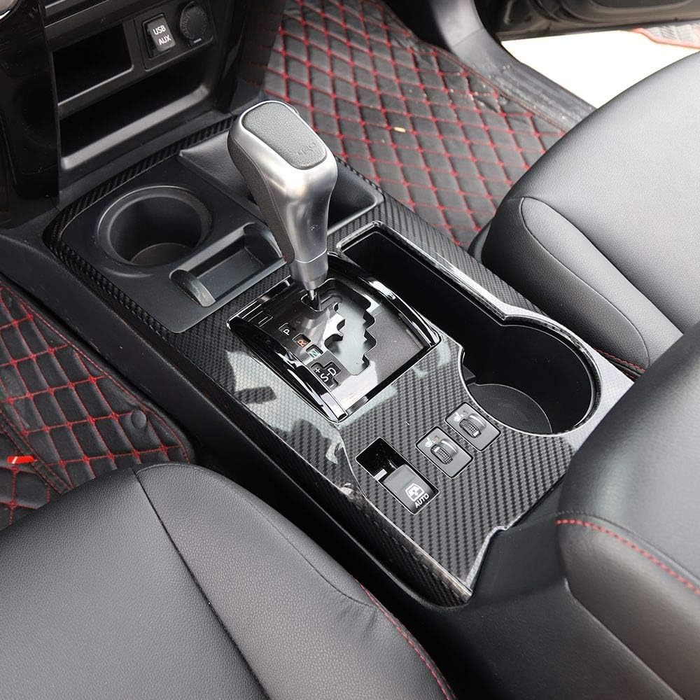 Carbon Fiber Grain Gear Shift Trim for Toyota 4runner SUV 2010-2019 S215