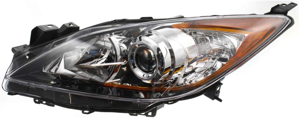 Mazda 3 Headlight 2012 2013 Driver Side M47460