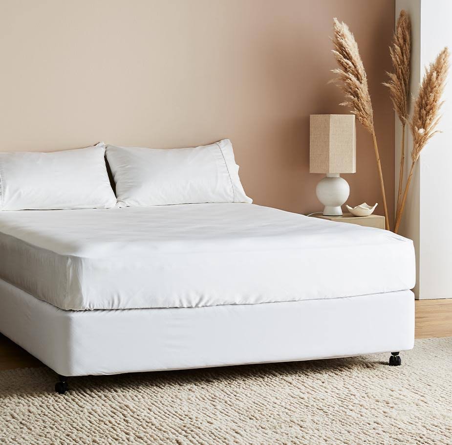 Beige Fitted Sheet A529144