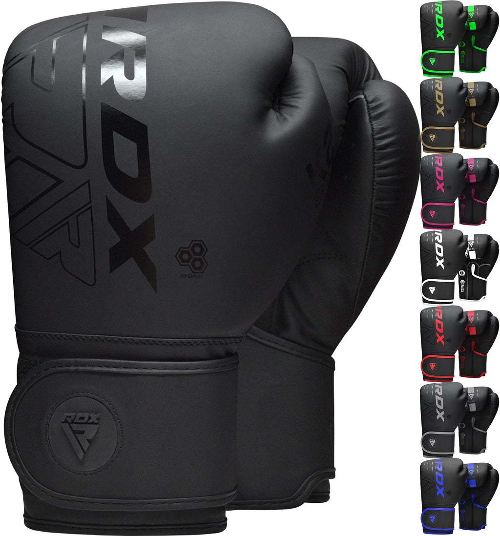 Black 12oz Boxing Gloves U59641