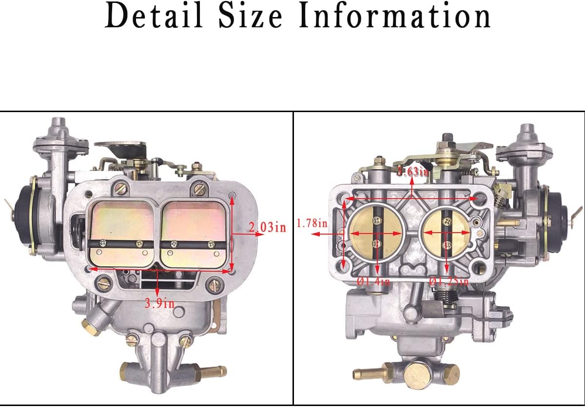 2 Barrel Carburetor with Electric Choke V1608