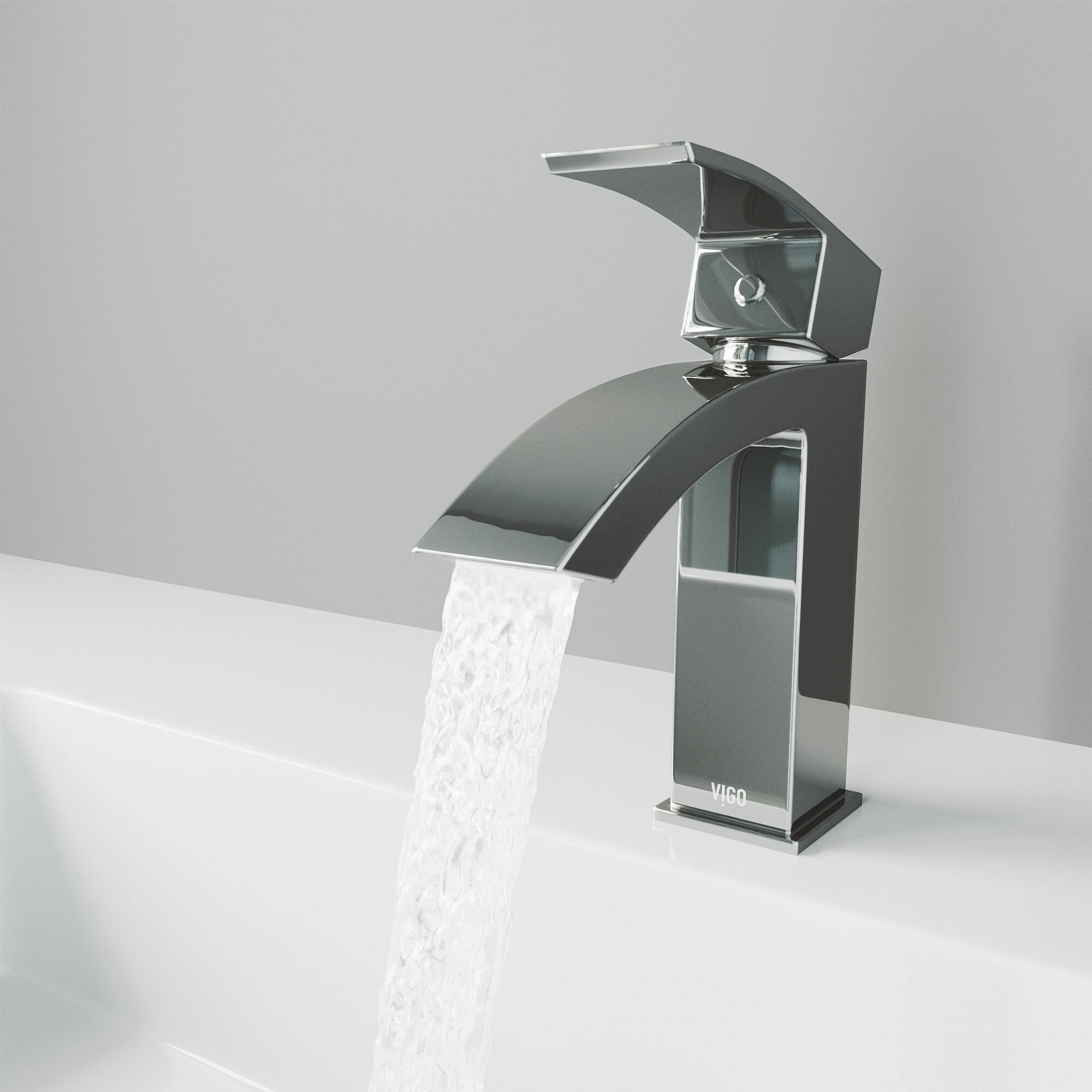 Matte Gold Single Hole Bathroom Faucet E815