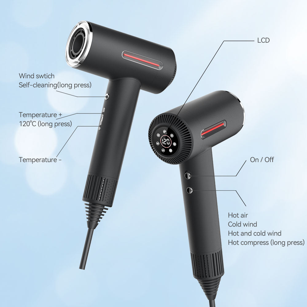 Ionic High Speed Blow Dryer with Magnetic Concentrator Q35800