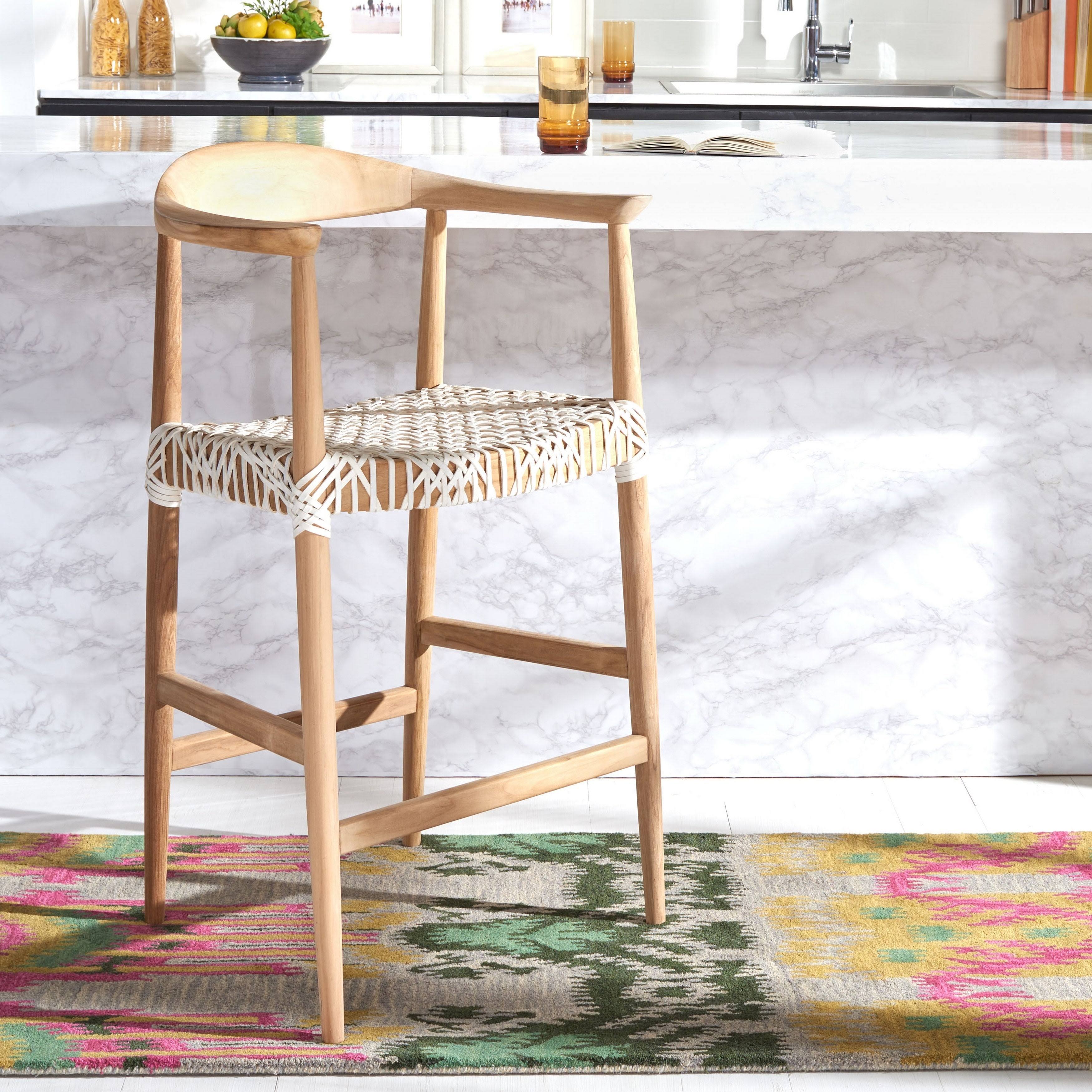 Natural / White Counter Stool K5605