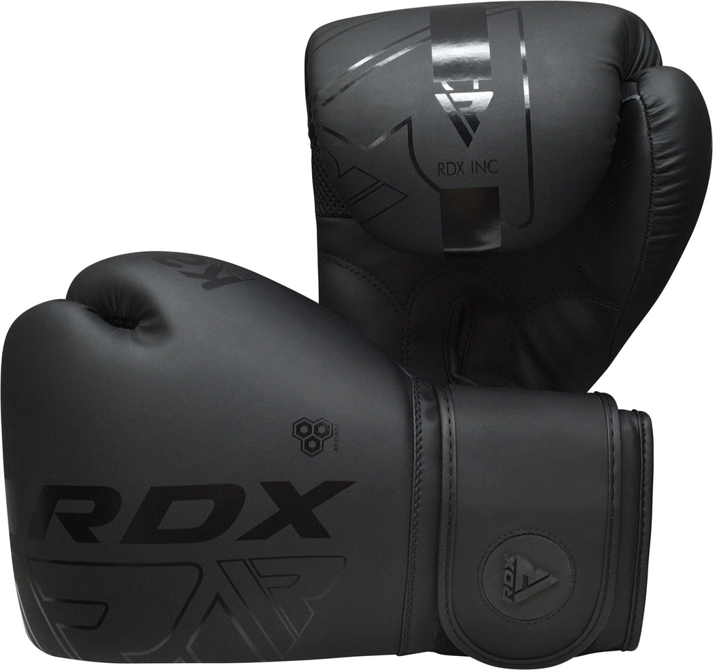 Black 12oz Boxing Gloves U59641