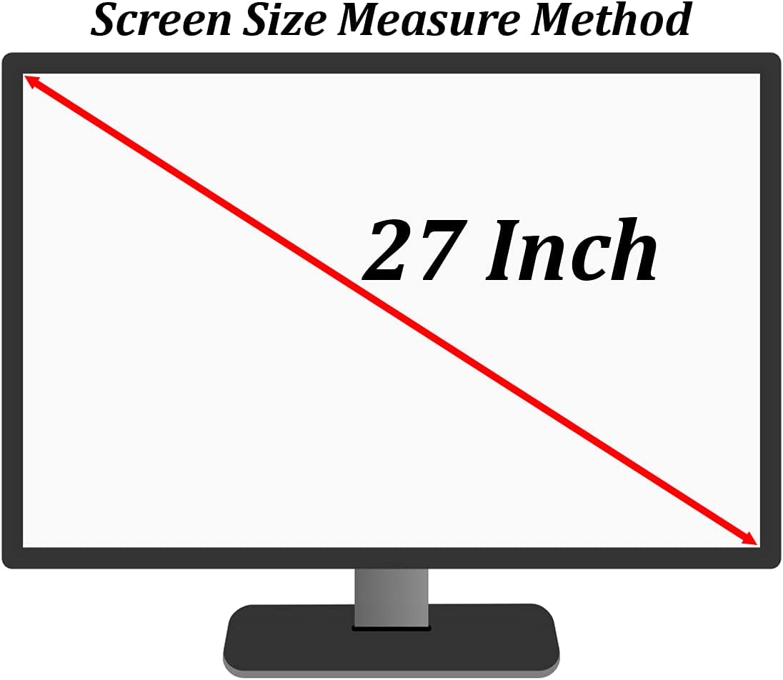 27 Inch 4K UHD Monitor, HDMI & Display Port, 5 ms Gray to Gray, Black T435490