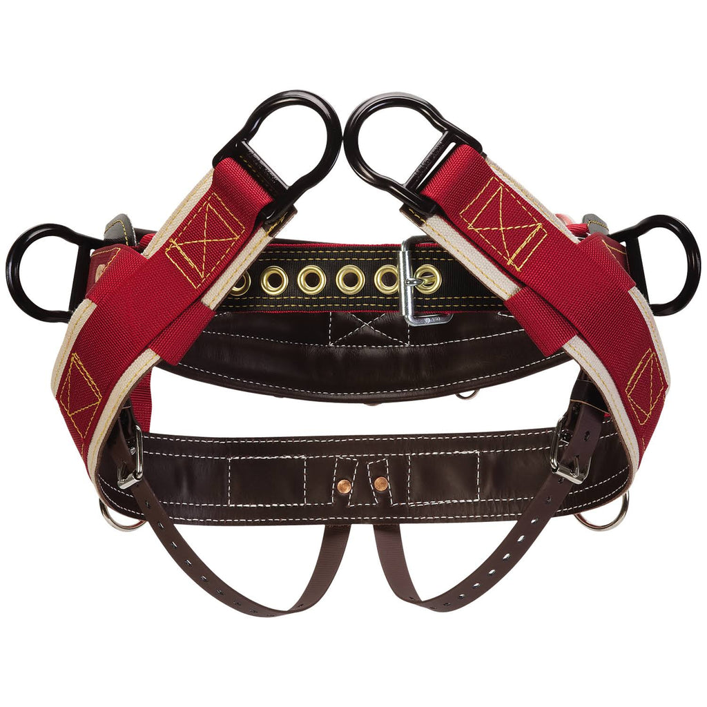 Saddle with Heavy-Duty Coated Webbing Leg Straps B55163