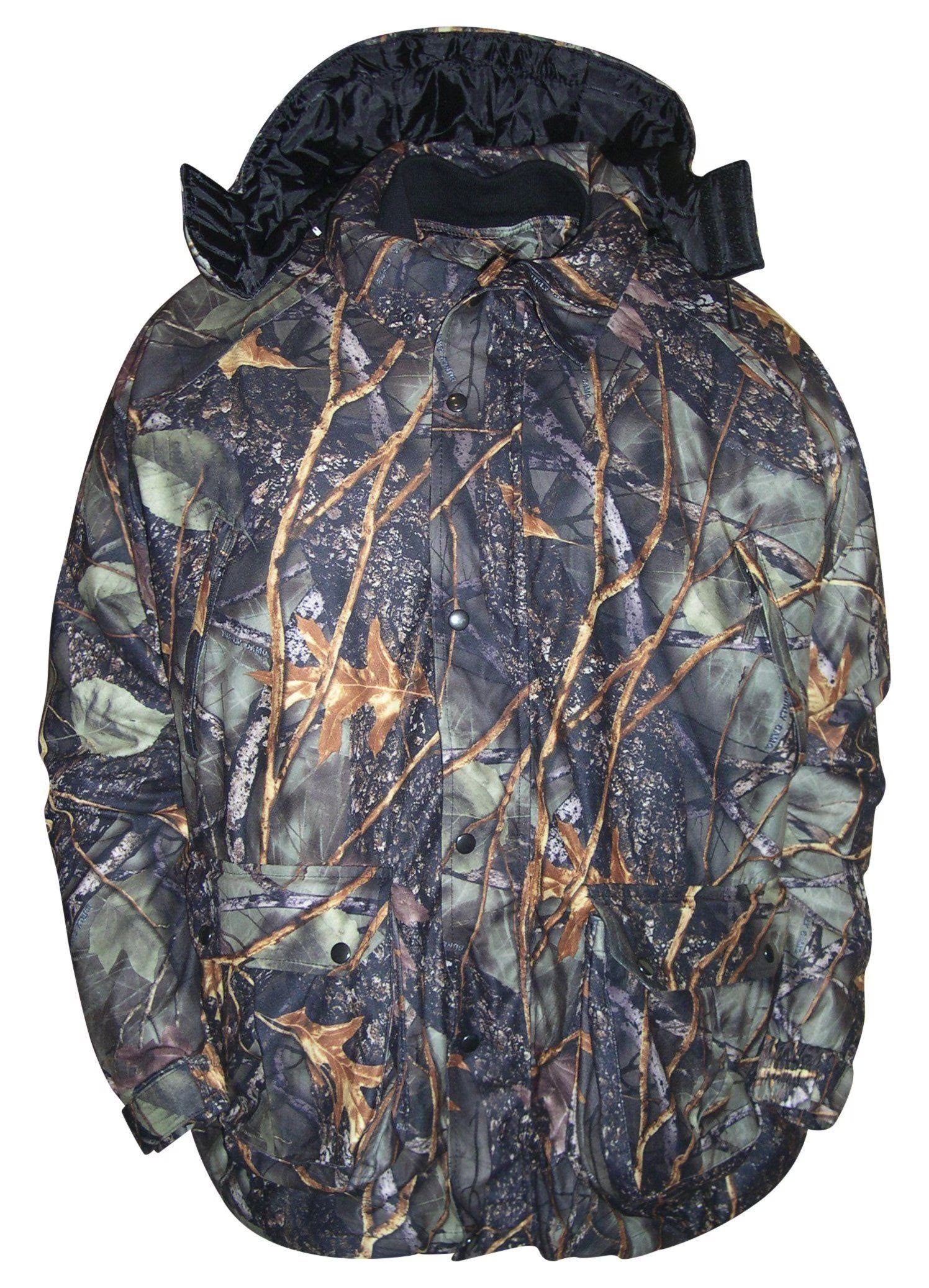 Mens Camo Waterproof Insulated Hooded Parka 3XL T6369