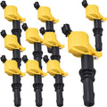 8pcs Ignition Coil Pack for Ford Lincoln Mercury F-150 Super Duty Expedition Explorer V8 V10 4.6l 5.4l 6.8l D4747