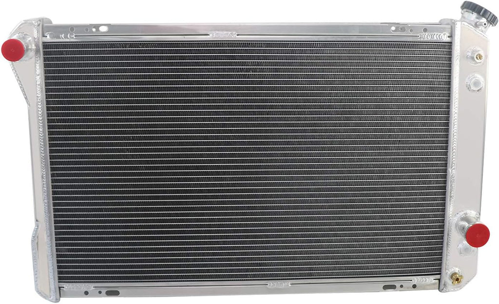 All Aluminum 4 Core Radiator with Shroud, Fan and Relay X345