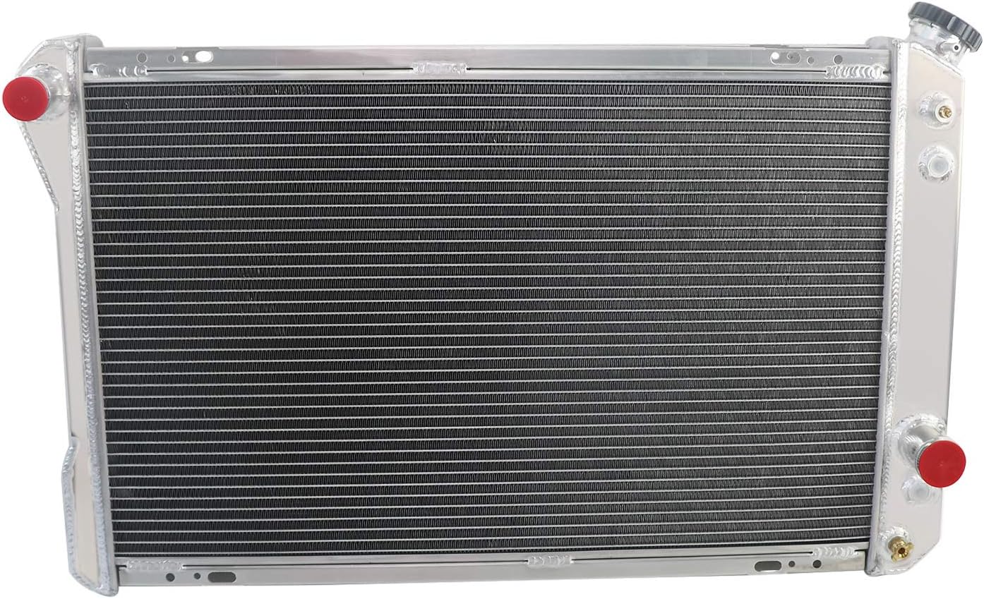 All Aluminum 4 Core Radiator with Shroud, Fan and Relay X345