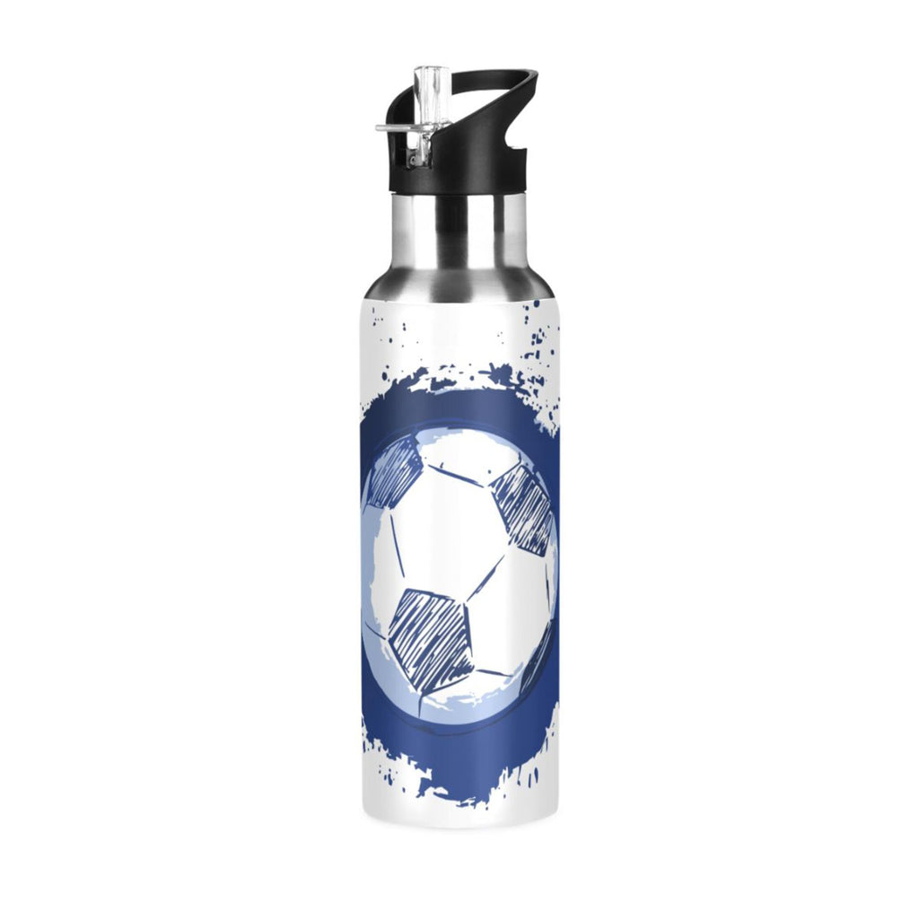 Stainless Steel Insulated Water Bottle with Straw Lid D93837