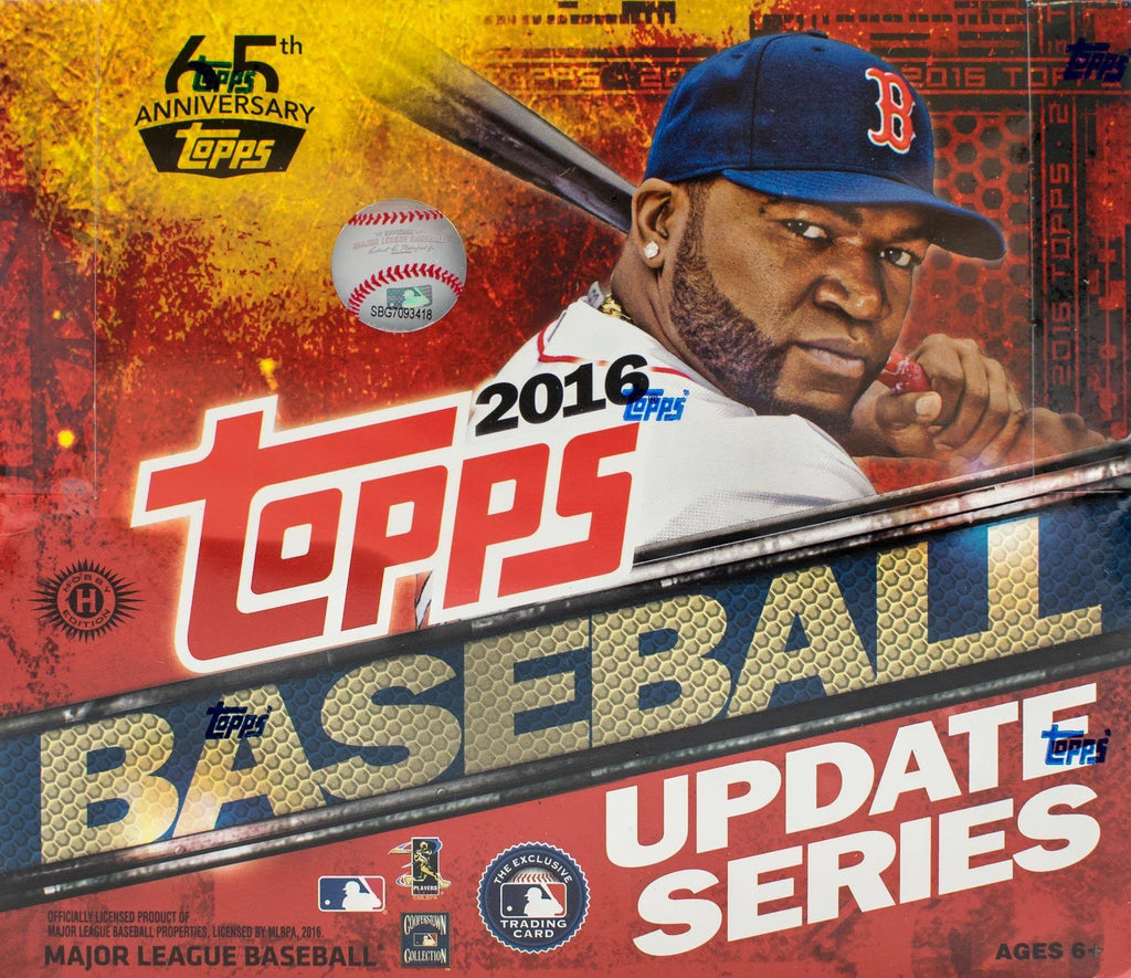 2016 Topps Update Baseball Jumbo Box O423229