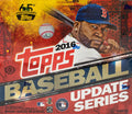 2016 Topps Update Baseball Jumbo Box O423229