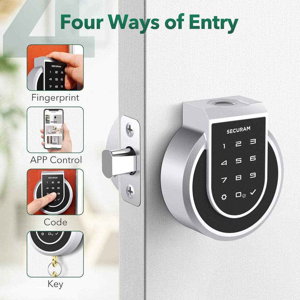 Touch Smart Lock Electronic Deadbolt with Fingerprint Q7598