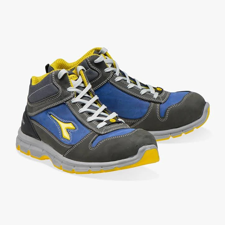 Gray Mid Safety Shoes L499