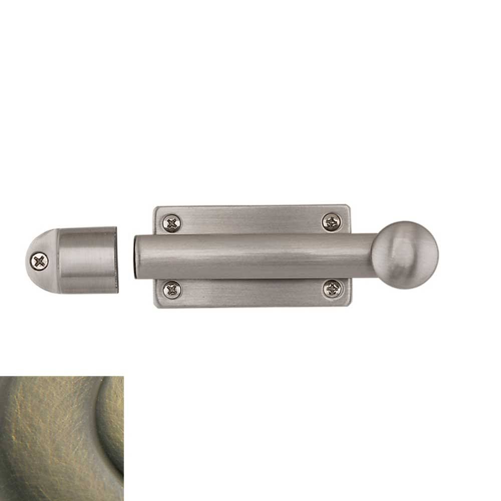 Heavy Duty Dutch Door Bolt Satin Brass/Black S224893