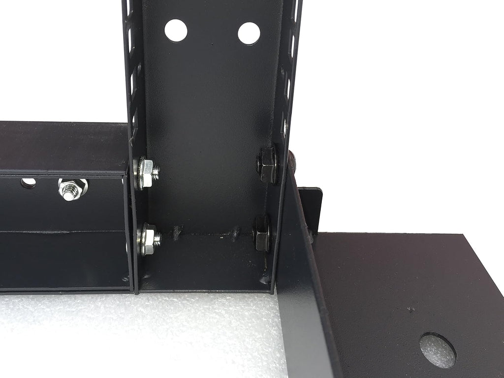 18U 4 Post Open Frame 19 inch Network Server Rack Adjustable Depth N380